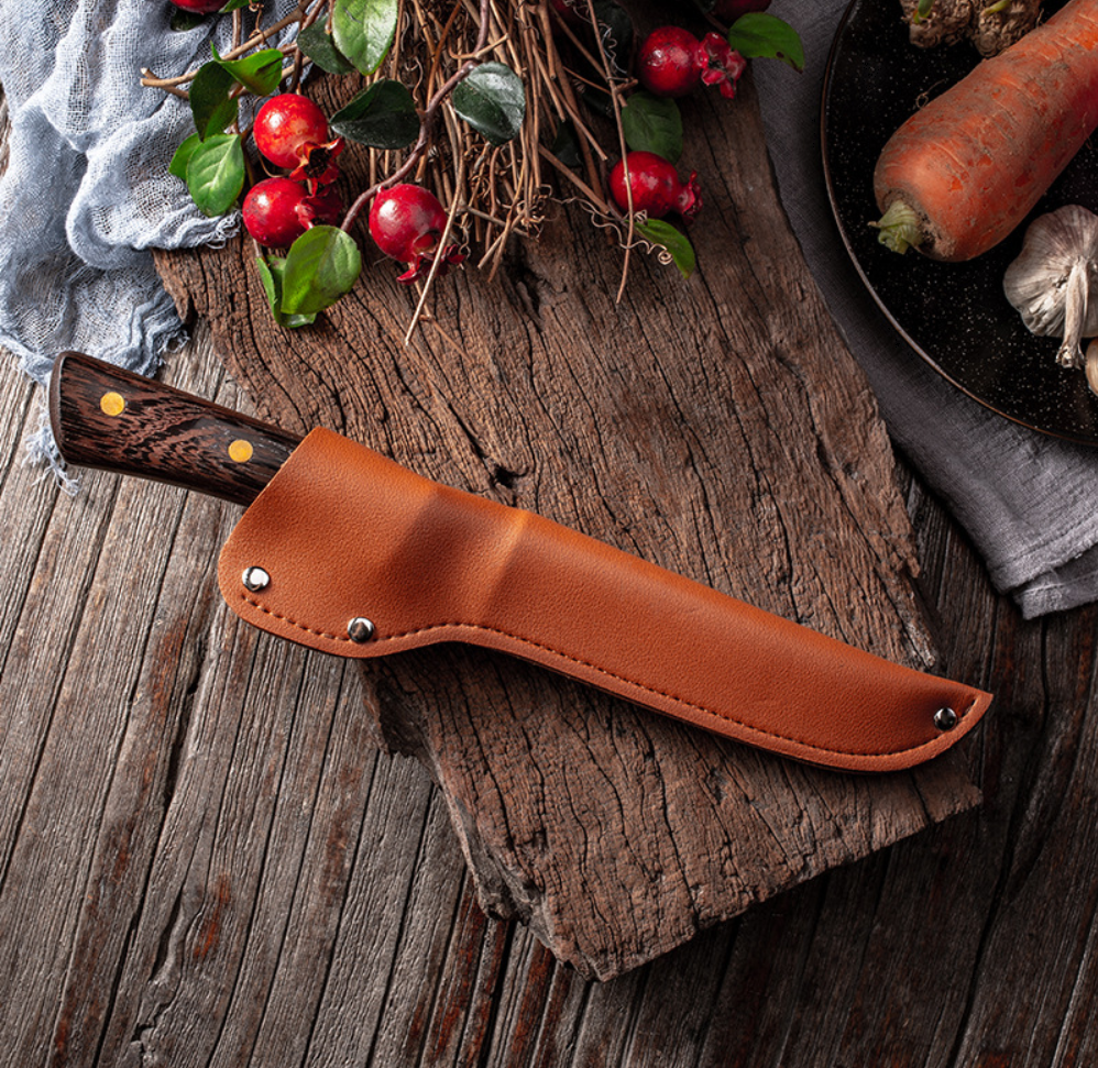 High Quality Kitchen Chef Knife Knives Hand Forged Steel Wood Handle Handmade Se - Fresh Stock Dated February 2026