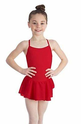 Elowel Kids Girls Basic Skirted Camisole Leotard (Size 2-14 Years) Multiple... - Fresh Stock Dated December 2025