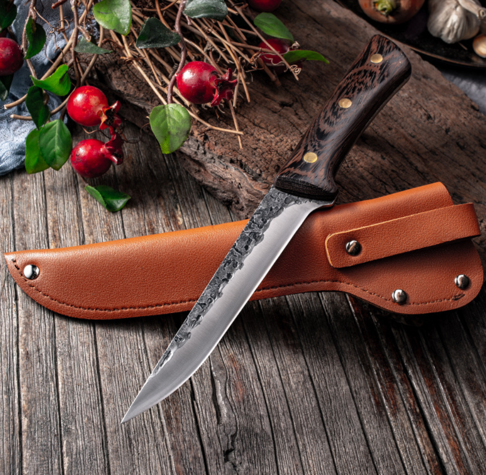 High Quality Kitchen Chef Knife Knives Hand Forged Steel Wood Handle Handmade Se - Fresh Stock Dated February 2026