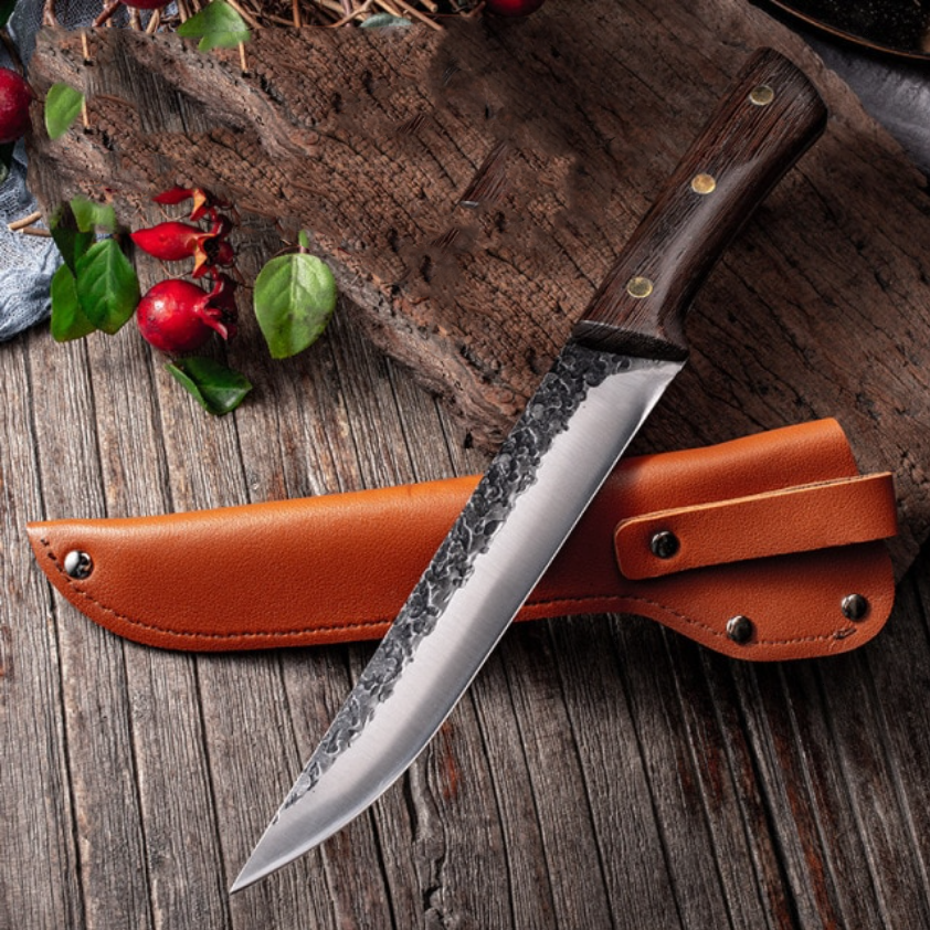 High Quality Kitchen Chef Knife Knives Hand Forged Steel Wood Handle Handmade Se - Fresh Stock Dated February 2026