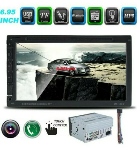 2 Din Car DVD Player Portable Bluetooth FM Radio - Fresh Stock Dated January 2026