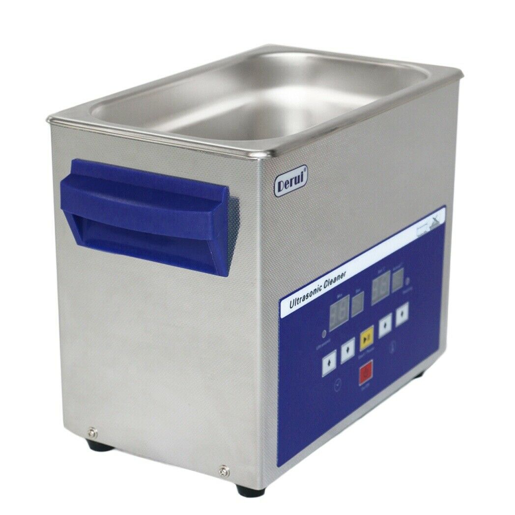 3L Derui Jewelry Glasses Ultrasonic Cleaner DR-LQ30 Digital Touch Control 120W - Fresh Stock Dated December 2025