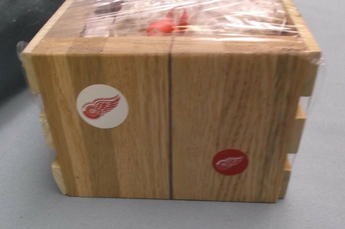 Detroit Red Wings tailgate gift Wood Fire Starters (Wood Chips &Wax) fireplace - Fresh Stock Dated December 2025