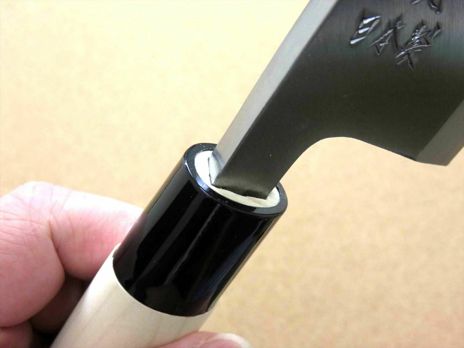 Japanese Kitchen Deba Knife 165mm 6.5 inch Single edged Right handed SEKI JAPAN - Fresh Stock Dated January 2026