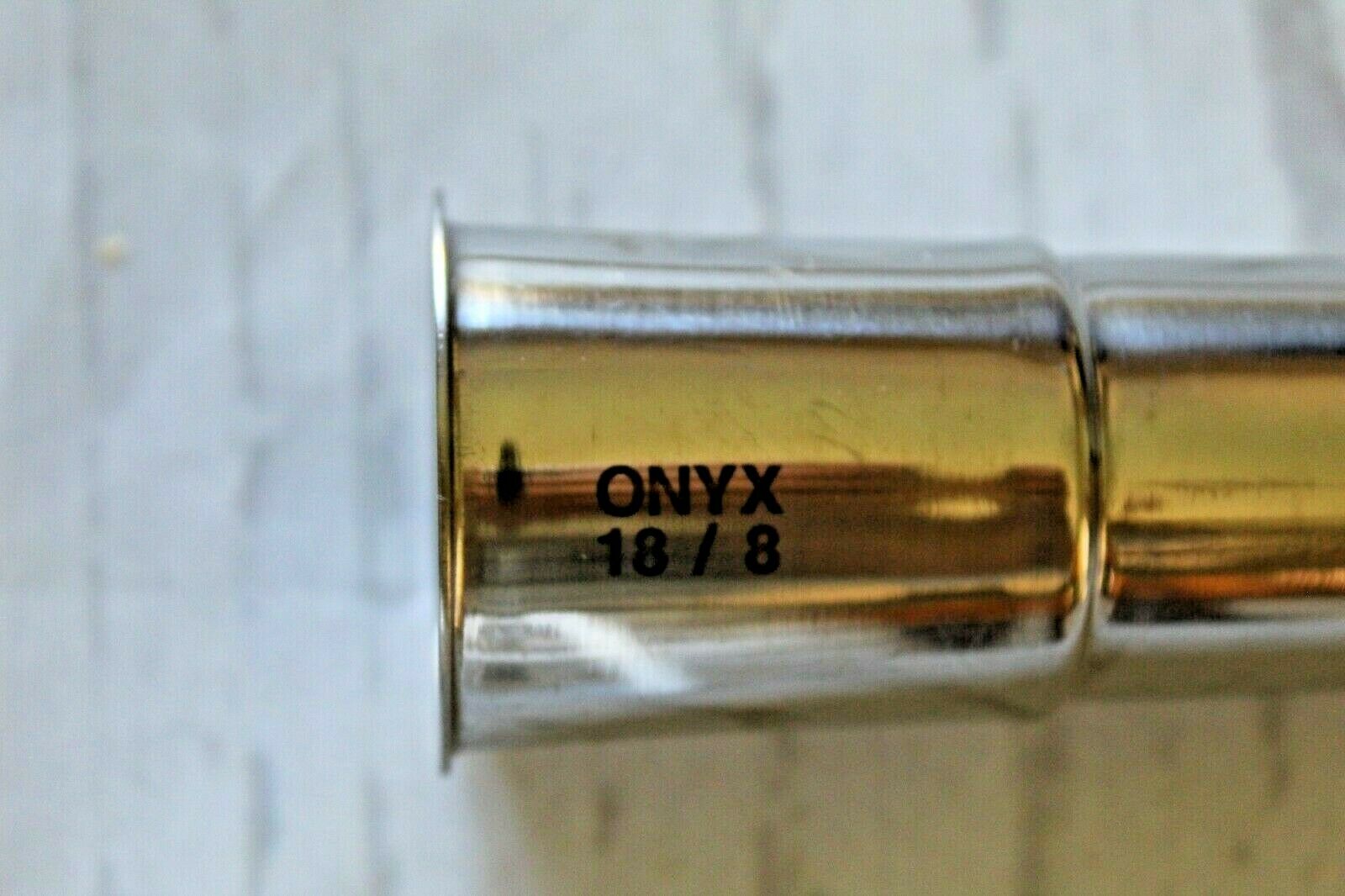 Stainless Steel ONYX 18/8 Popsicle Molds  6 Molds 5 Lids 1 Stand + Bamboo Sticks - Fresh Stock Dated February 2026