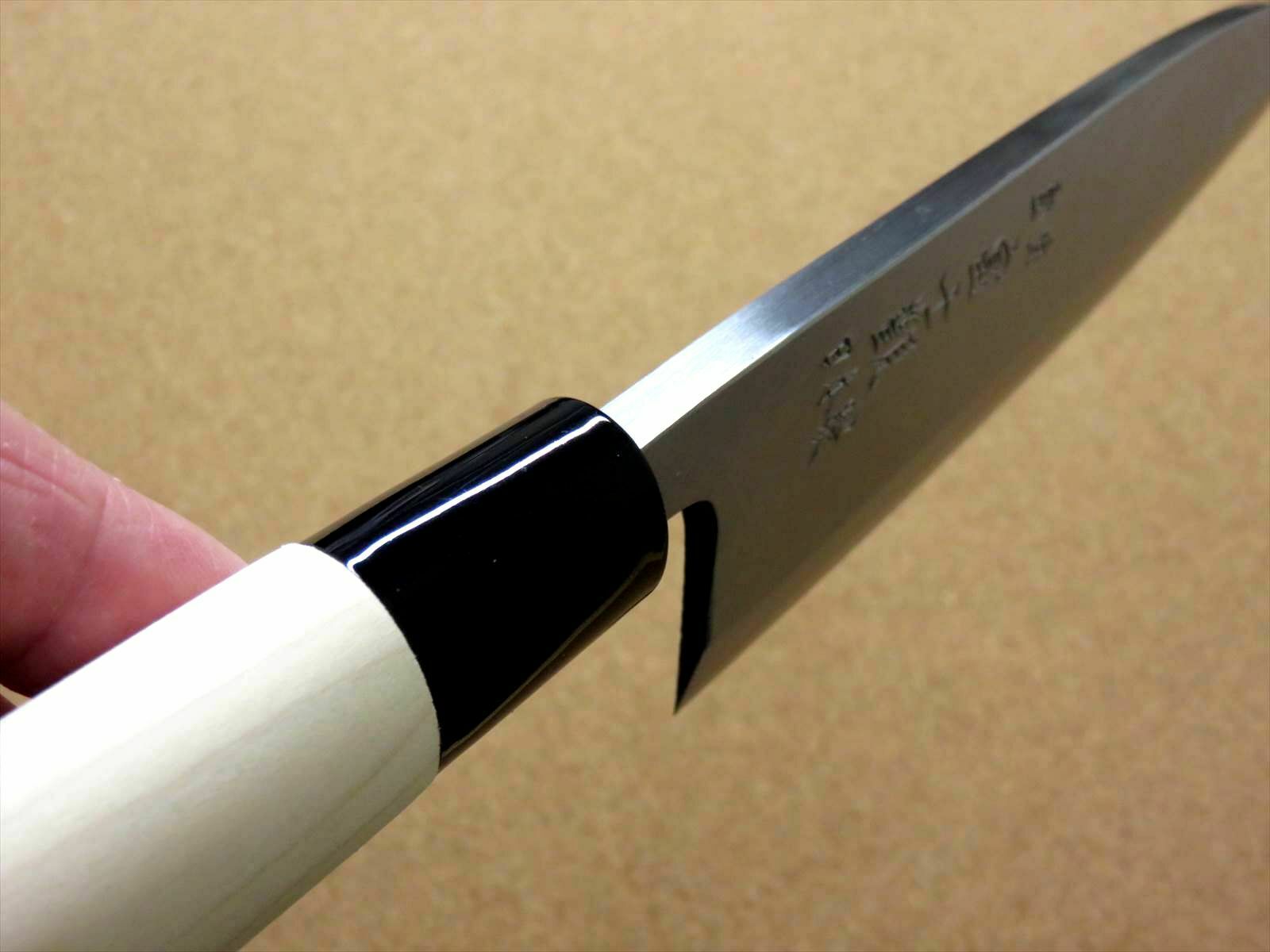 Japanese Kitchen Deba Knife 165mm 6.5 inch Single edged Right handed SEKI JAPAN - Fresh Stock Dated January 2026