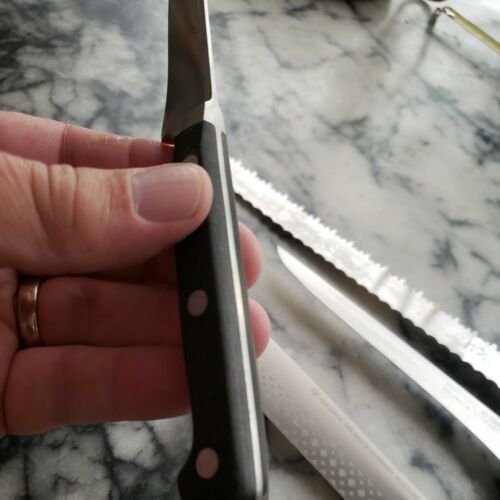 Lot of 4  German knives 1-JA Henckels, 1  ed Wusthof  all solingen germany - Fresh Stock Dated January 2026