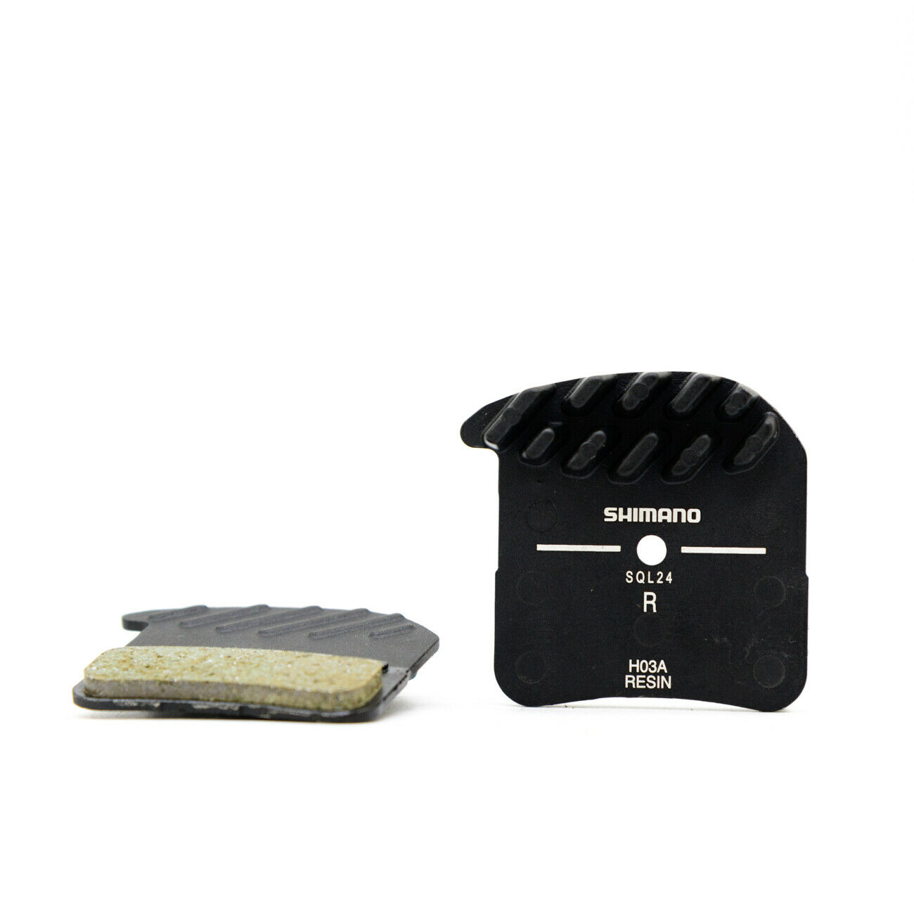 Shimano H03A 4-Piston Resin Cooling Fin IceTech Disc Brake Pads  BR-M8020 - Fresh Stock Dated December 2025