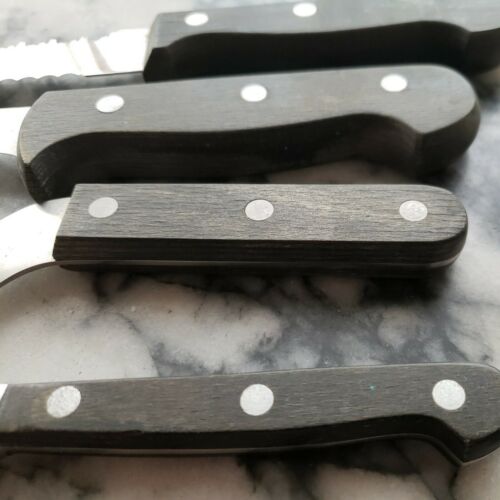 Lot of 4  German knives 1-JA Henckels, 1  ed Wusthof  all solingen germany - Fresh Stock Dated January 2026