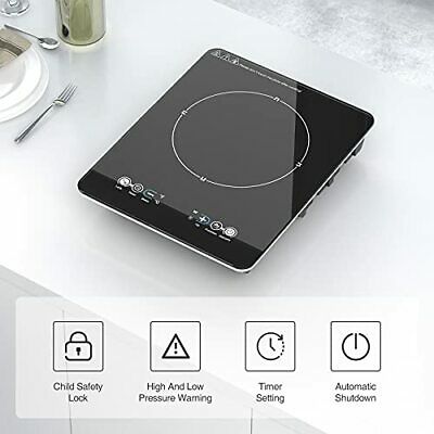 Portable Induction Cooktop, 2200W Electric Induction Countertop Burner with - Fresh Stock Dated February 2026