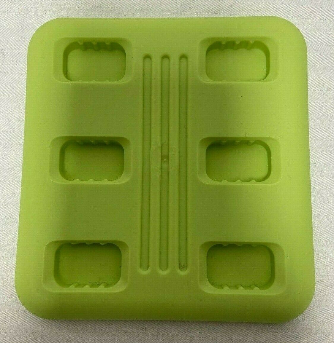 6 Popsicle Molds Frozen Ice Popular - Fresh Stock Dated February 2026