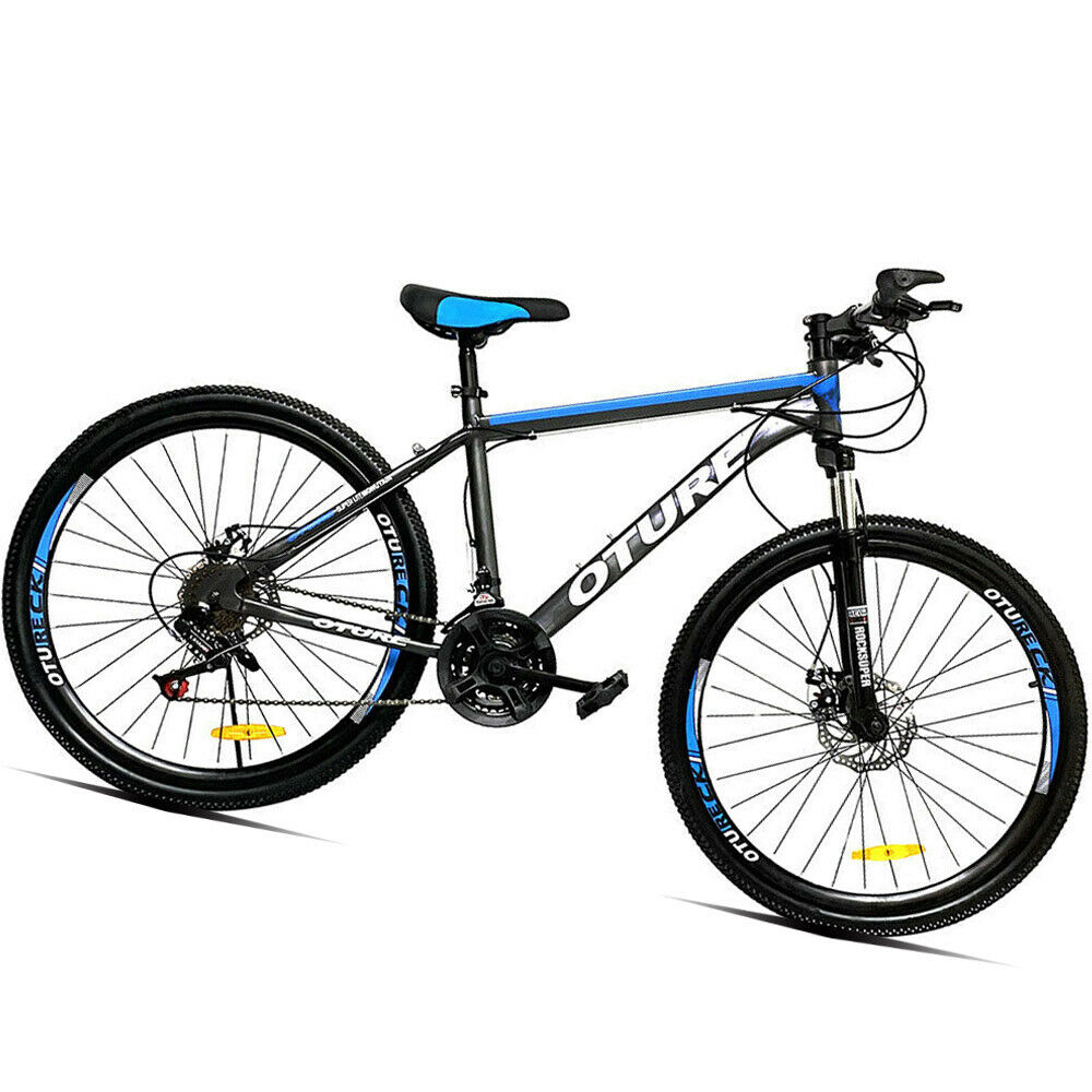 26 in 21 Speed High Carbon Steel Suspension Bike Double Disc Brake Mountain Bike - Fresh Stock Dated January 2026