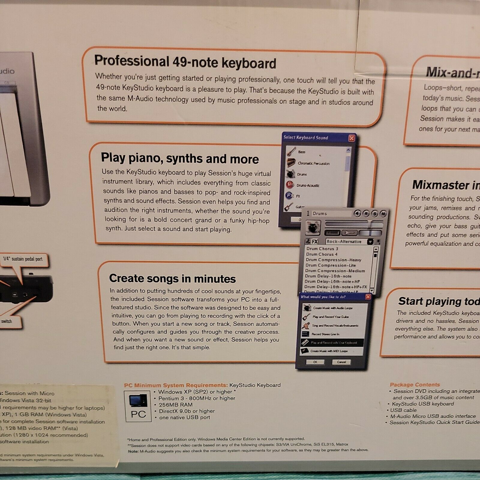 🔥NEW M-Audio KeyStudio Midi Keyboard Controller- 49-key W/ USB Computer Cable - Fresh Stock Dated December 2025