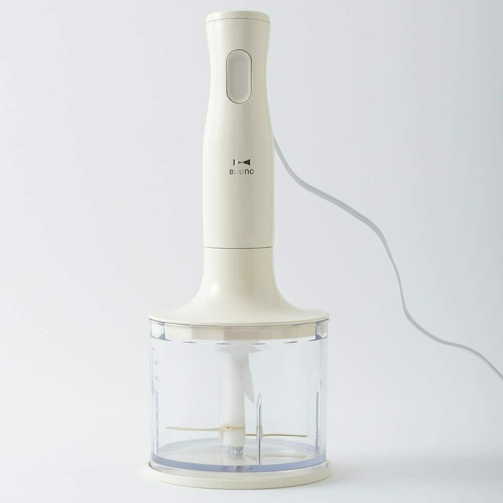 New!! BRUNO Multi Stick Blender BOE034-IV ivory Whipper Chopper from Japan 43 - Fresh Stock Dated February 2026