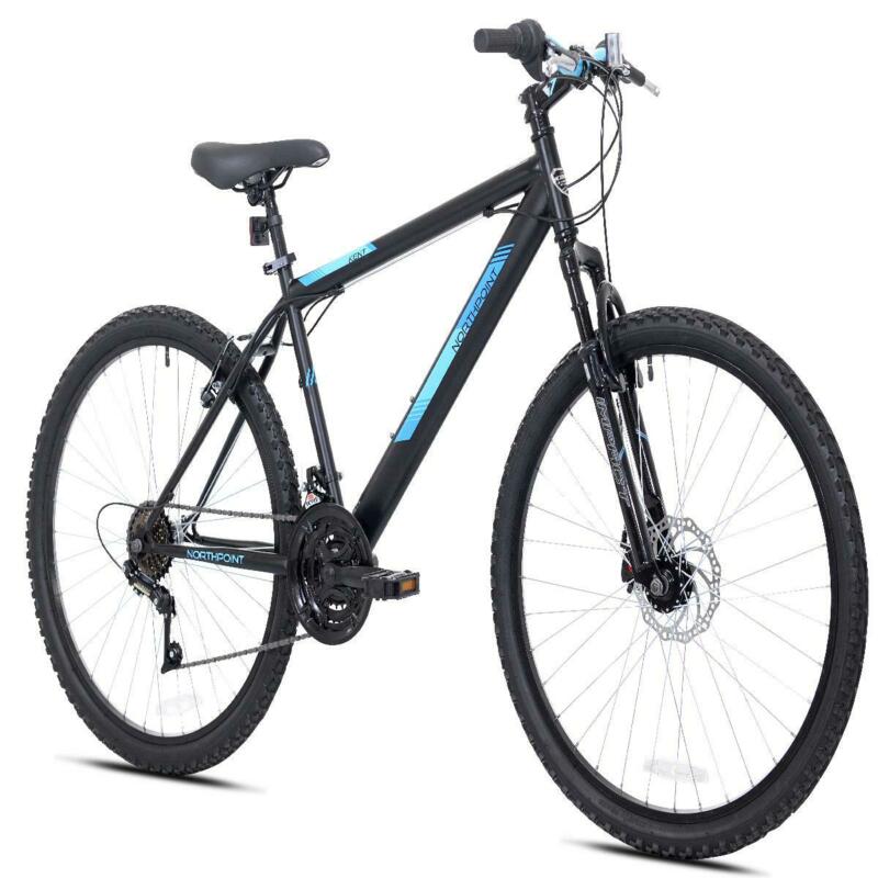 Kent 26 In. Northpoint Mens Mountain Bike Front Suspension 21 Speed Black Blue - Fresh Stock Dated January 2026