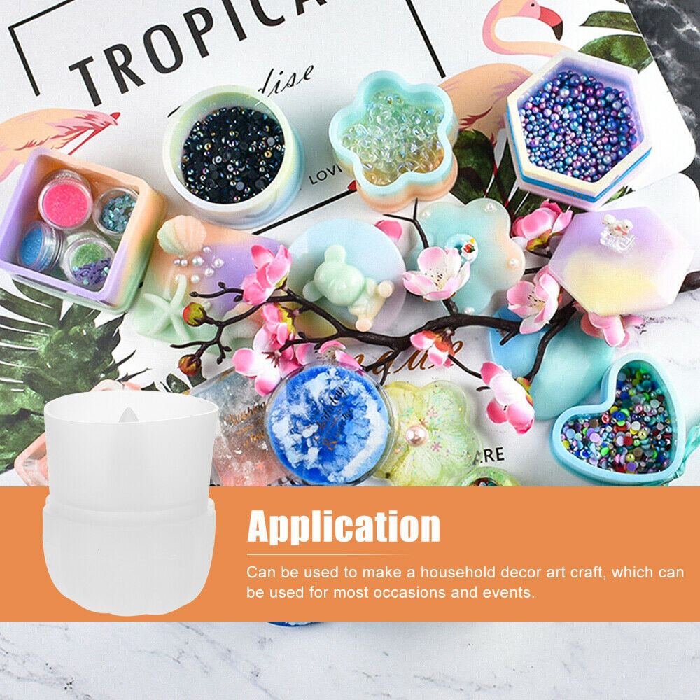 1Pc DIY Craft Mold Storage Box Mold Creative Mold for DIY Home Decor - Fresh Stock Dated February 2026