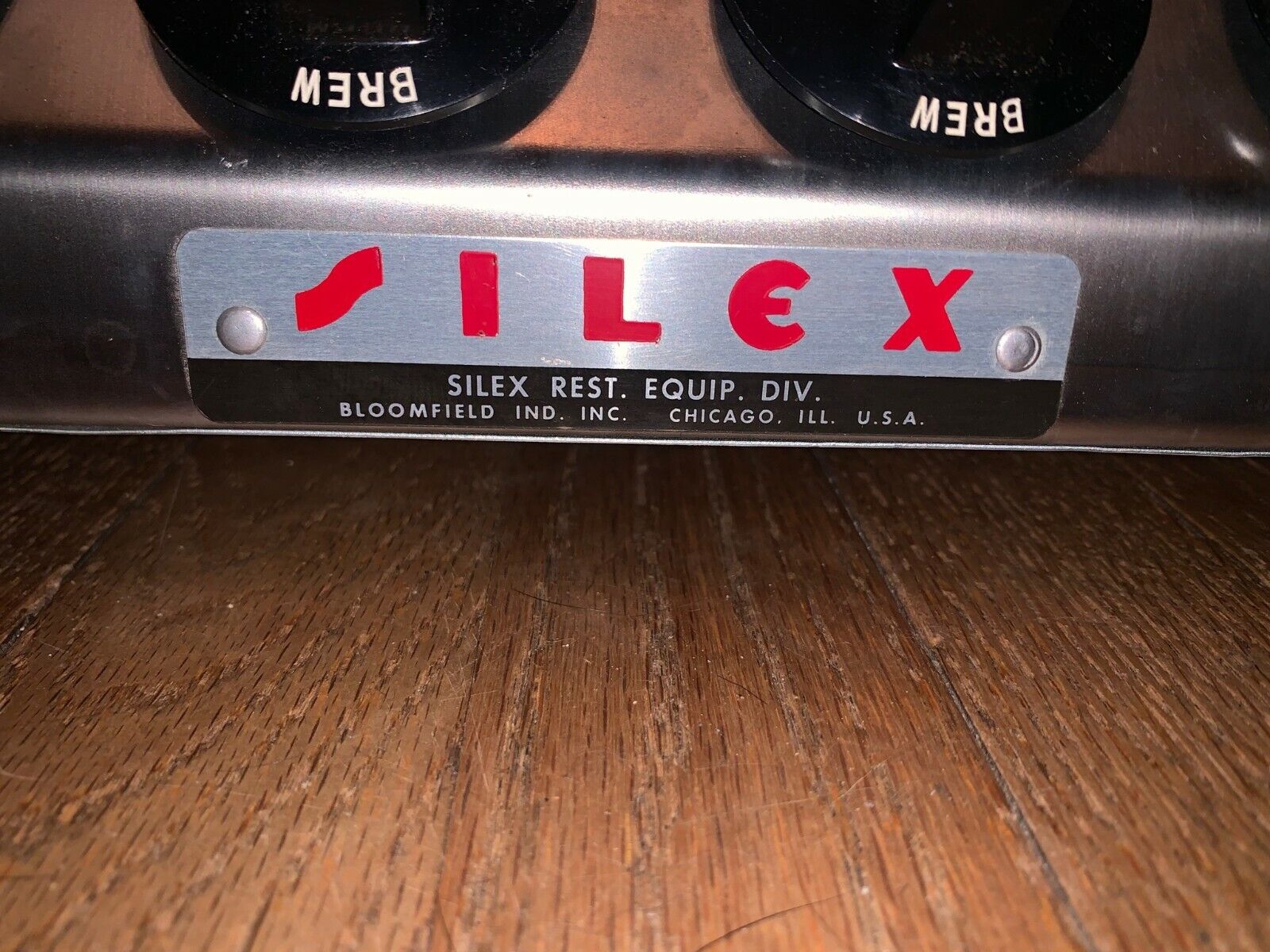 Vtg Silex Gas Top Range Model HGT-4 4 Bowl Grate Burner Bloomfield Industries - Fresh Stock Dated February 2026