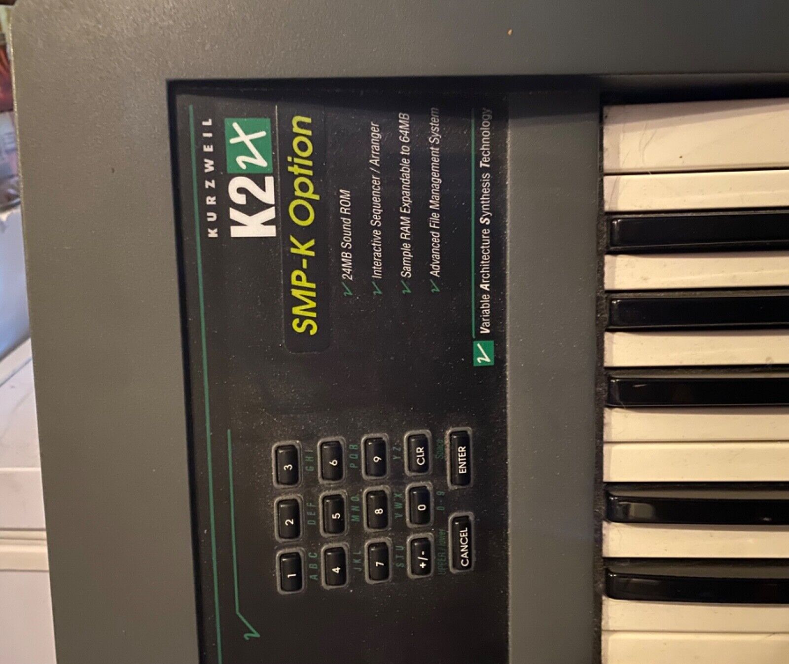 kurzweil k2VX keyboard/synth - Fresh Stock Dated December 2025