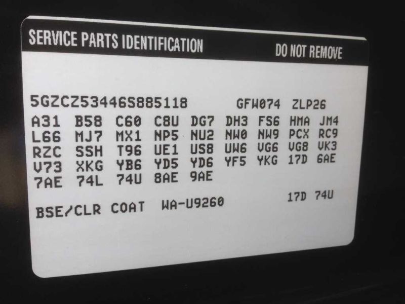 06 SATURN VUE 119K 3.5L V6 AUTOMATIC TRANSMISSION (OPT L66) FWD (MJ7) 16538 - Fresh Stock Dated January 2026