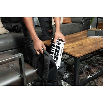 Akai MPK Mini MKII MK3 White 25-Key USB MIDI Keyboard Controller w/Headphones - Fresh Stock Dated December 2025