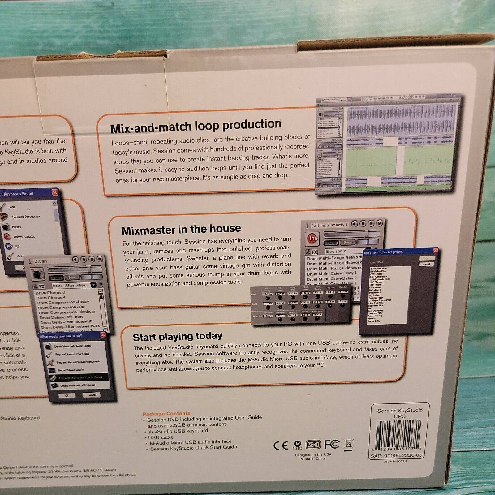 🔥NEW M-Audio KeyStudio Midi Keyboard Controller- 49-key W/ USB Computer Cable - Fresh Stock Dated December 2025