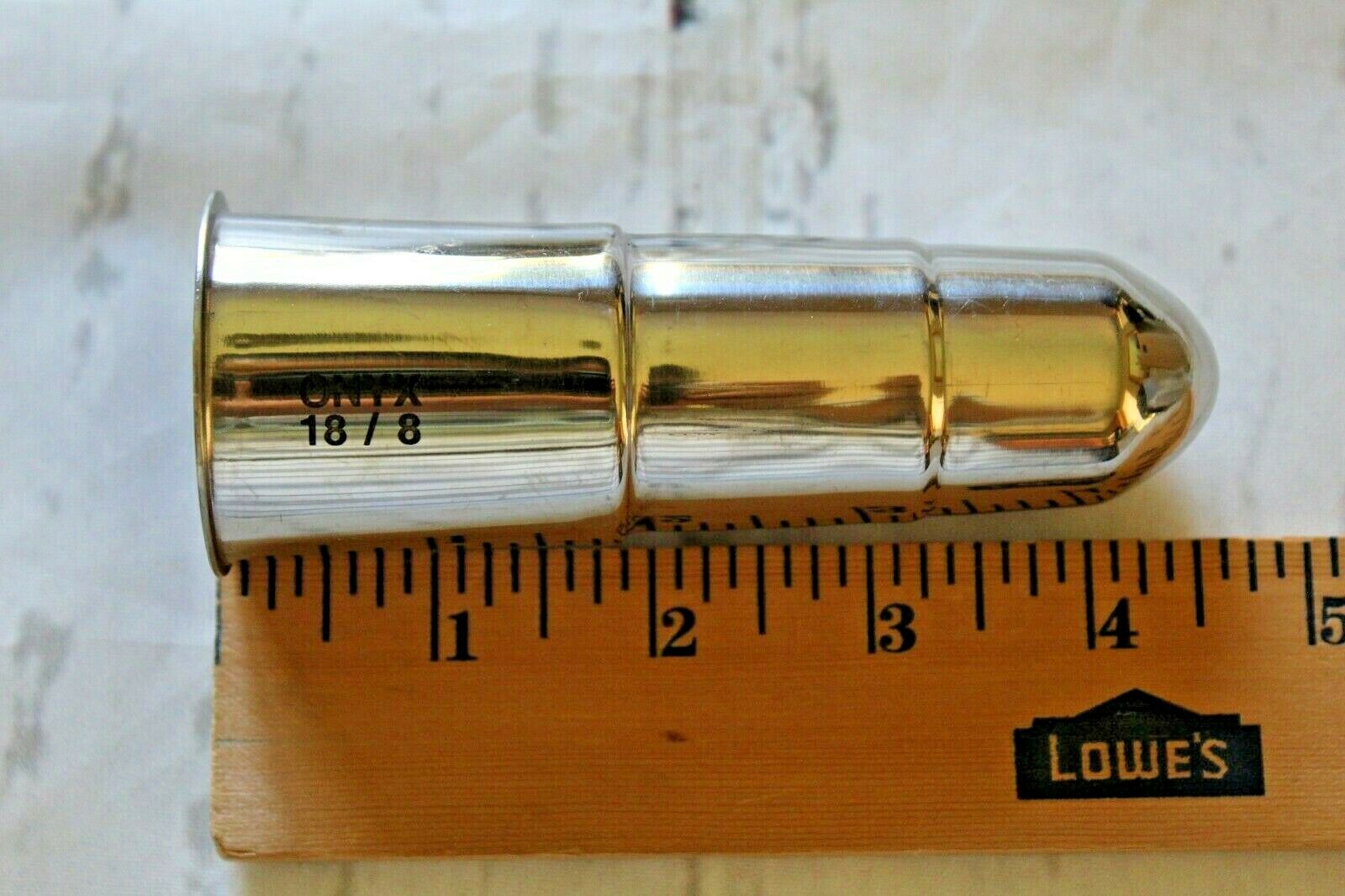 Stainless Steel ONYX 18/8 Popsicle Molds  6 Molds 5 Lids 1 Stand + Bamboo Sticks - Fresh Stock Dated February 2026