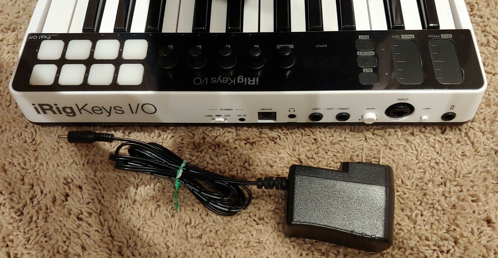 IK Multimedia iRig Keys I/O 25 keyboard workstation w audio interface - Fresh Stock Dated December 2025