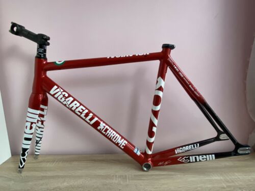 Cinelli Vigorelli Red Special Track Red hook Crit 54cm FRAMESET Super Rare - Fresh Stock Dated December 2025