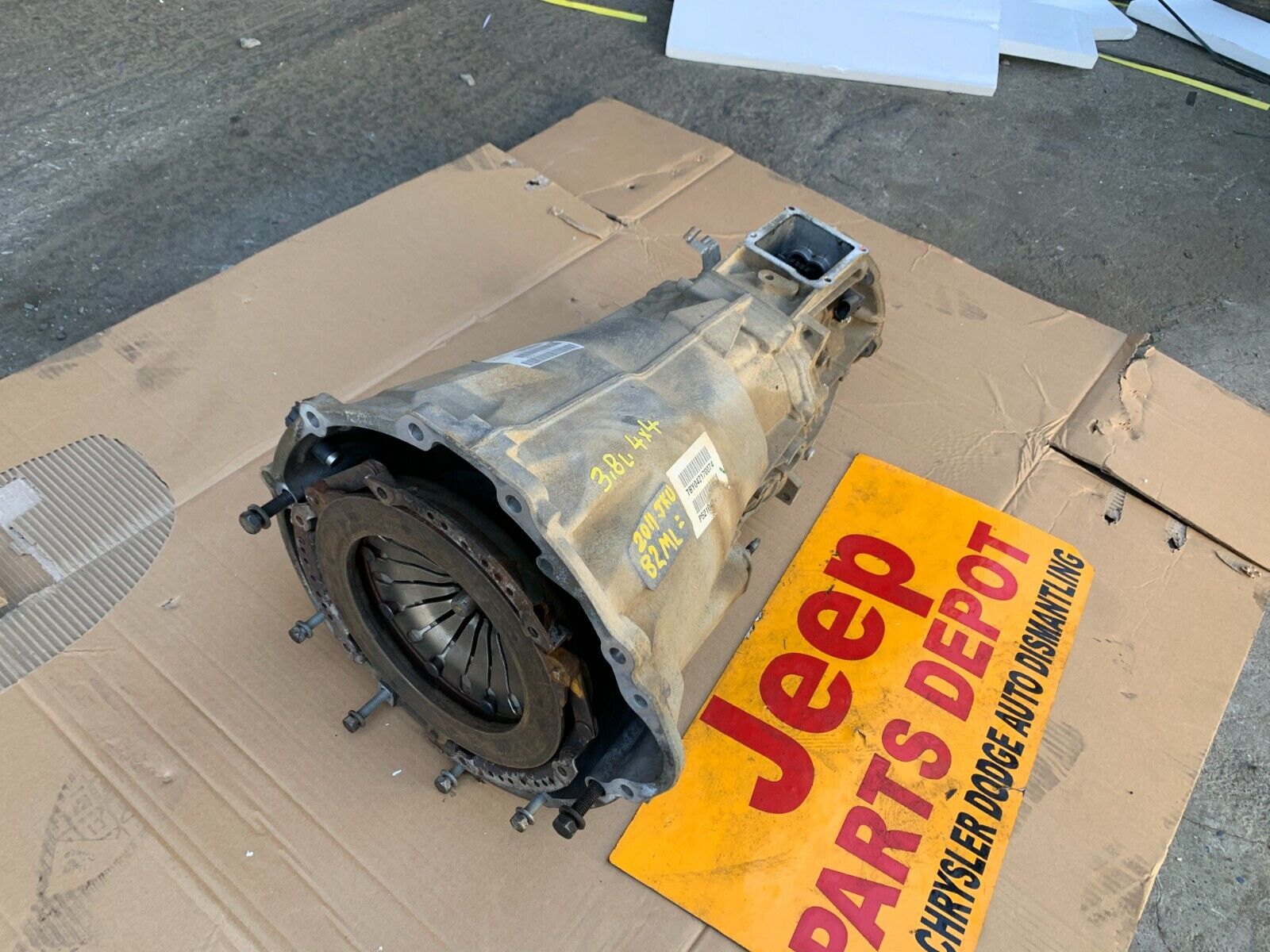 2011 JEEP WRANGLER JK JKU 3.8L MANUAL TRANSMISSION 52104741AC OEM 82K MILES - Fresh Stock Dated January 2026