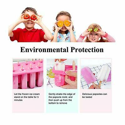 Silicone Ice Pop Maker Mold Popsicle Molds for Kids Rusable Fast-freeze Blue - Fresh Stock Dated February 2026