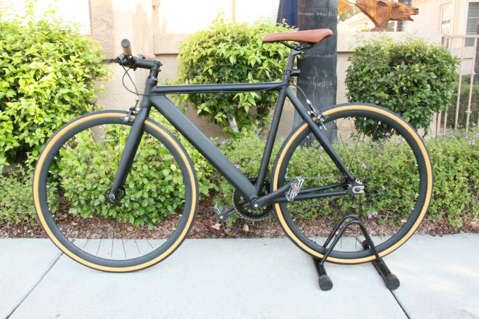 6KU URBAN TRACK BIKE...52cm...Black...UPGRADES...Used...Very Nice.. - Fresh Stock Dated December 2025