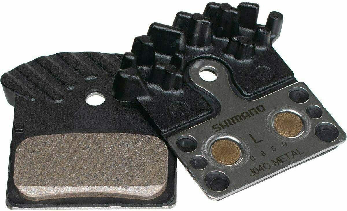 Shimano J04C Metal Disc Brake Pad w/ Fin - Fresh Stock Dated December 2025