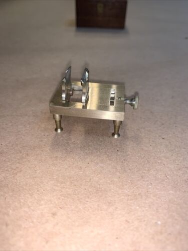 Watchmaker / Jewelers Vise in Mahogany Case A2 - Fresh Stock Dated December 2025