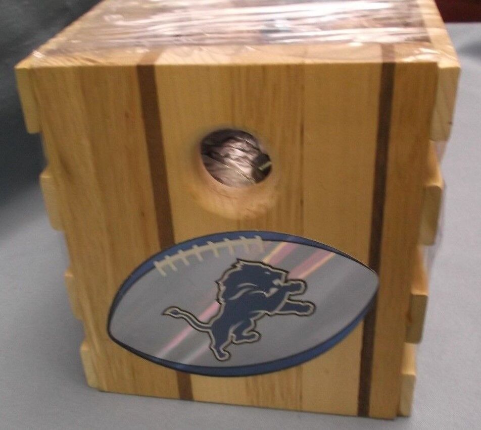 Detroit Lions tailgate gift Wood Fire Starters (Wood Chips &Wax) fireplace - Fresh Stock Dated January 2026