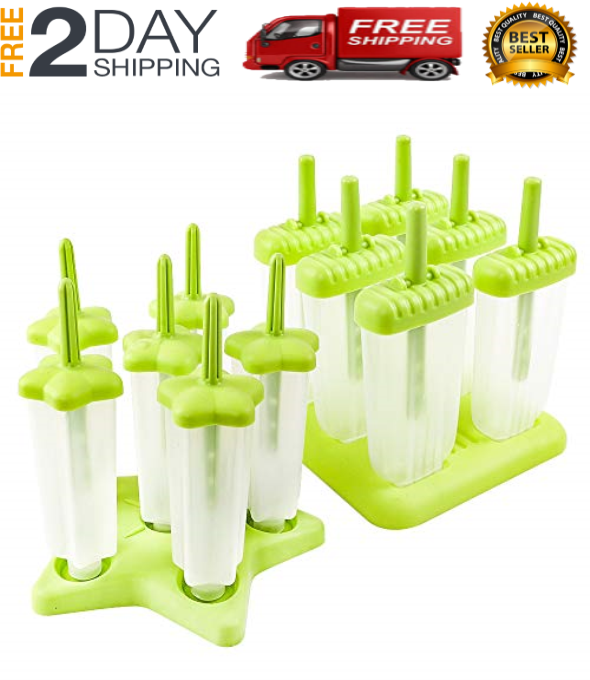 Moldes De Silicona Reutilizable Para Helados Paletas Hacer Helado Molde Maquina - Fresh Stock Dated January 2026