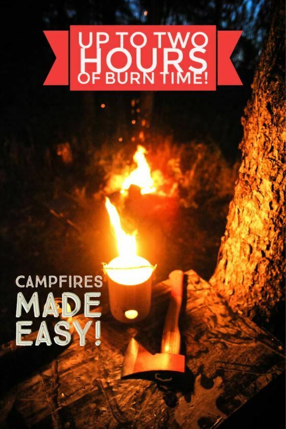 OneLogFire Original Firestarter Cylinder Wood Block 2 Hour Burner No Mess  NWT - Fresh Stock Dated January 2026