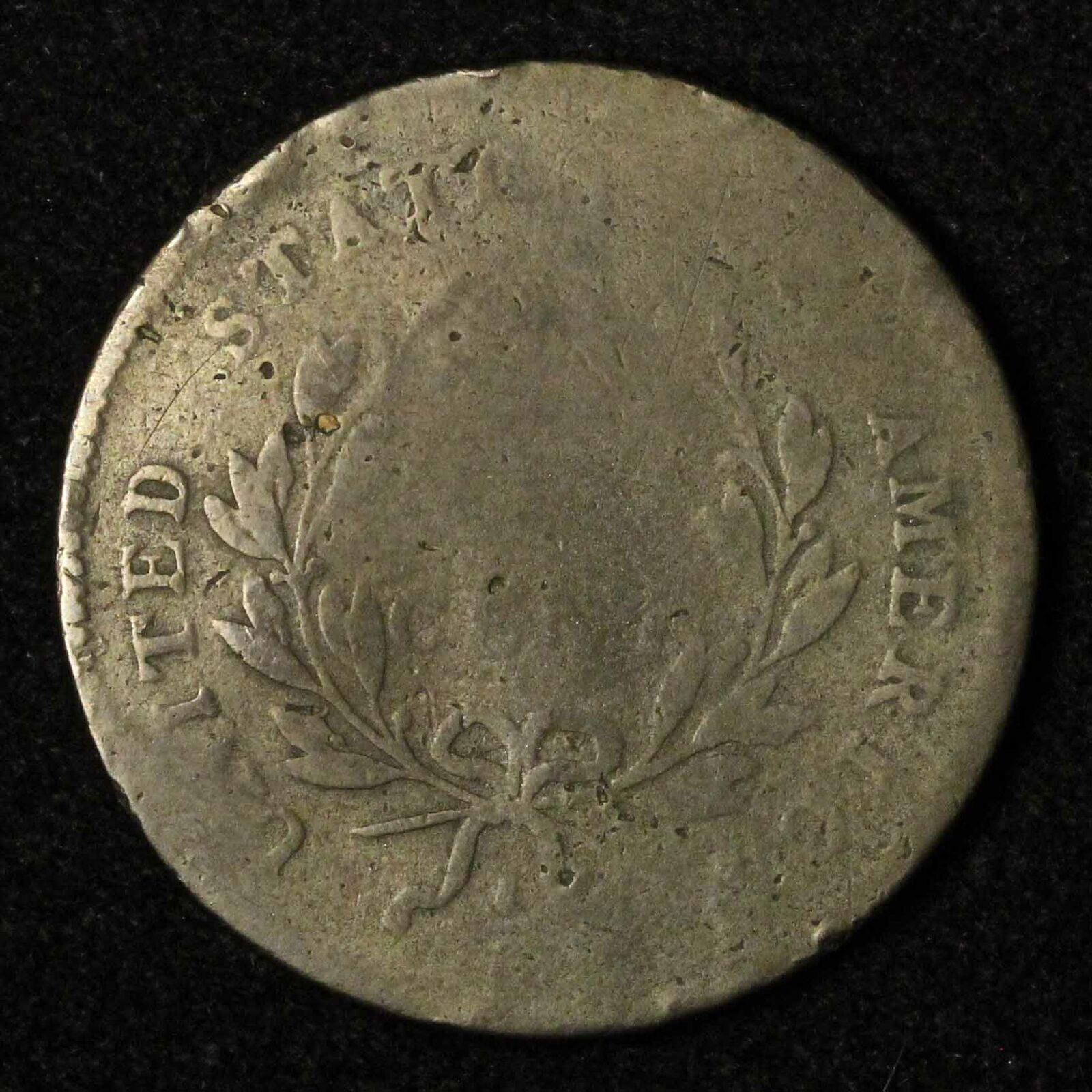 1797 1/2c 1 Above 1 Liberty Cap Half Cent - Free Shipping USA - Fresh Stock Dated December 2025