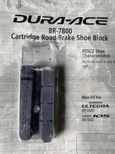 NOS Shimano Dura-Ace BR-7800 Brake Pads Also Fits Shimano Ultegra 105 DuraAce 4 - Fresh Stock Dated December 2025