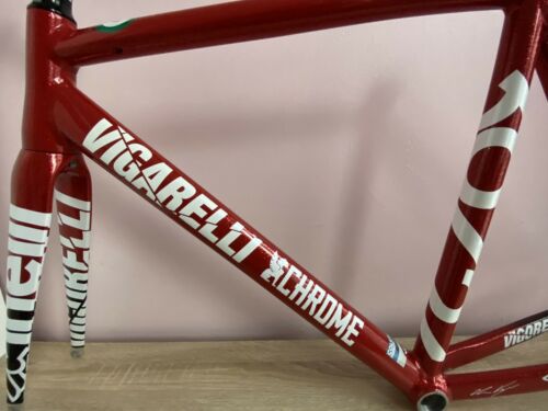 Cinelli Vigorelli Red Special Track Red hook Crit 54cm FRAMESET Super Rare - Fresh Stock Dated December 2025