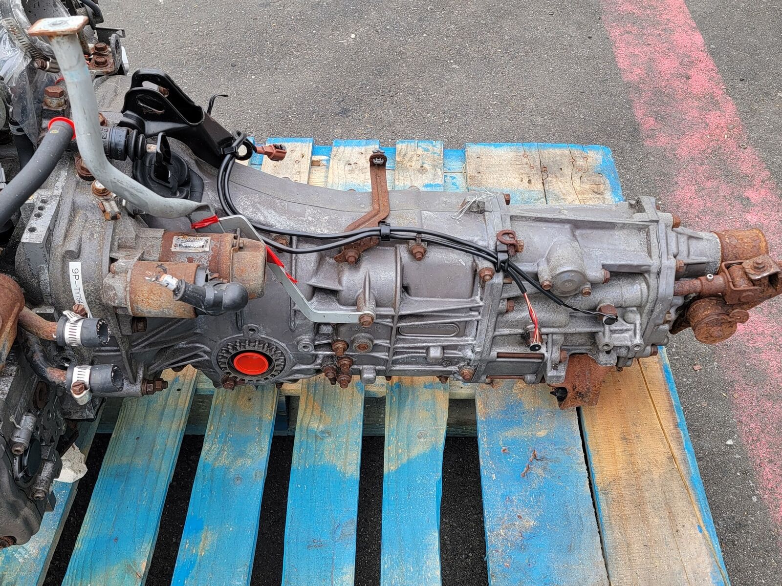 03 04 SUBARU IMPREZA BASE 2.5L SOHC 4CYL 5SPD TRANSMISSION EJ253 P089458R - Fresh Stock Dated December 2025