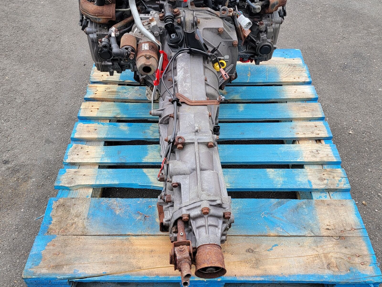 03 04 SUBARU IMPREZA BASE 2.5L SOHC 4CYL 5SPD TRANSMISSION EJ253 P089458R - Fresh Stock Dated December 2025