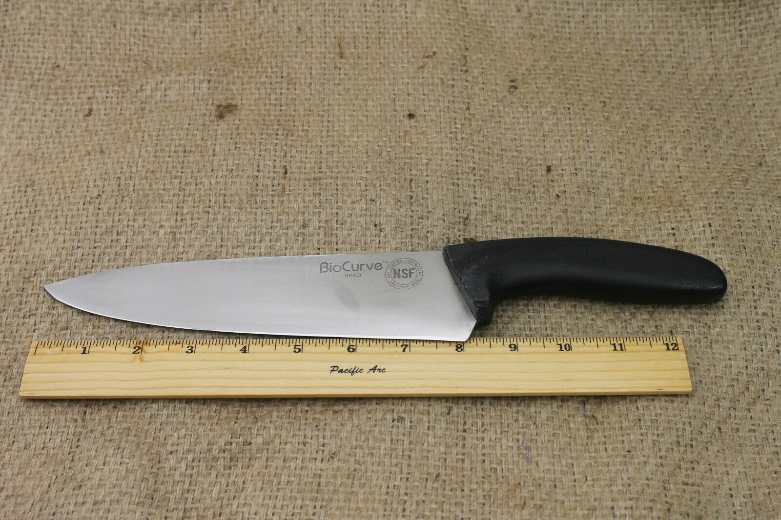Commercial Chicago Cutlery 8” Chef’s Knife “NSF” Bio Curve - Fresh Stock Dated January 2026