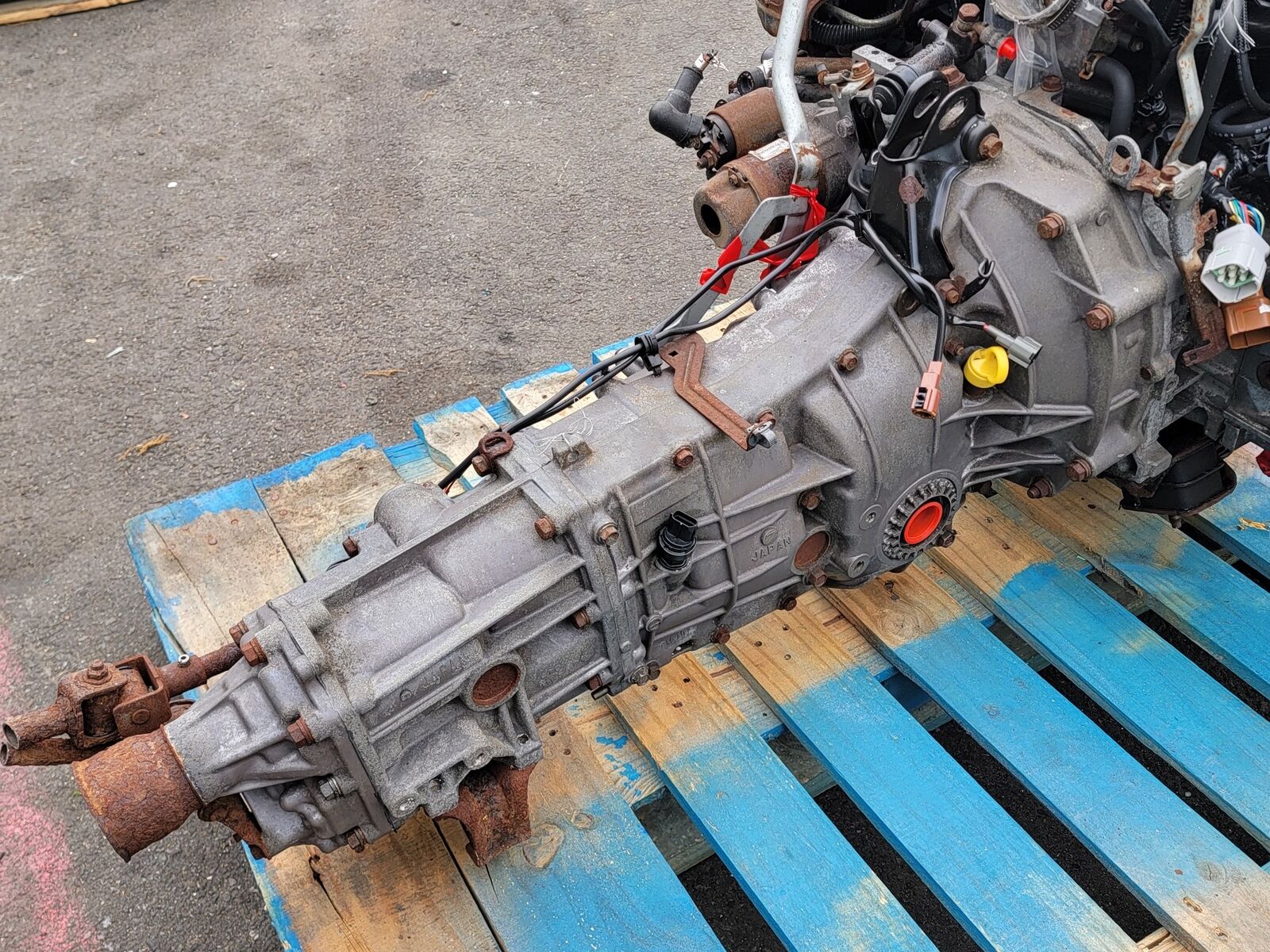 03 04 SUBARU IMPREZA BASE 2.5L SOHC 4CYL 5SPD TRANSMISSION EJ253 P089458R - Fresh Stock Dated December 2025