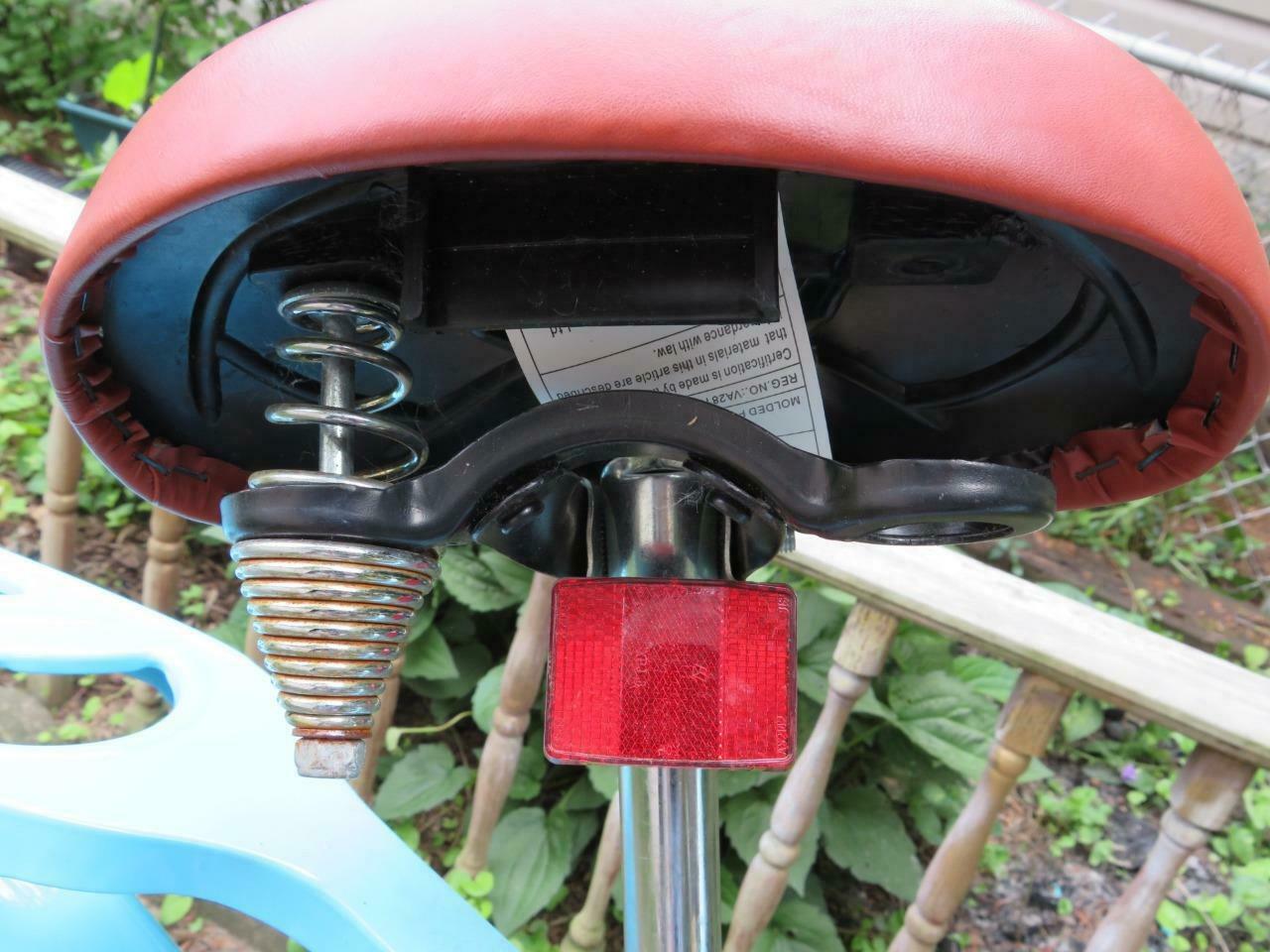 Women’s 1952 Columbia Deluxe Blue/Pink 26″ Bike Beach Cruiser Repro PICK UP ONLY - Fresh Stock Dated December 2025