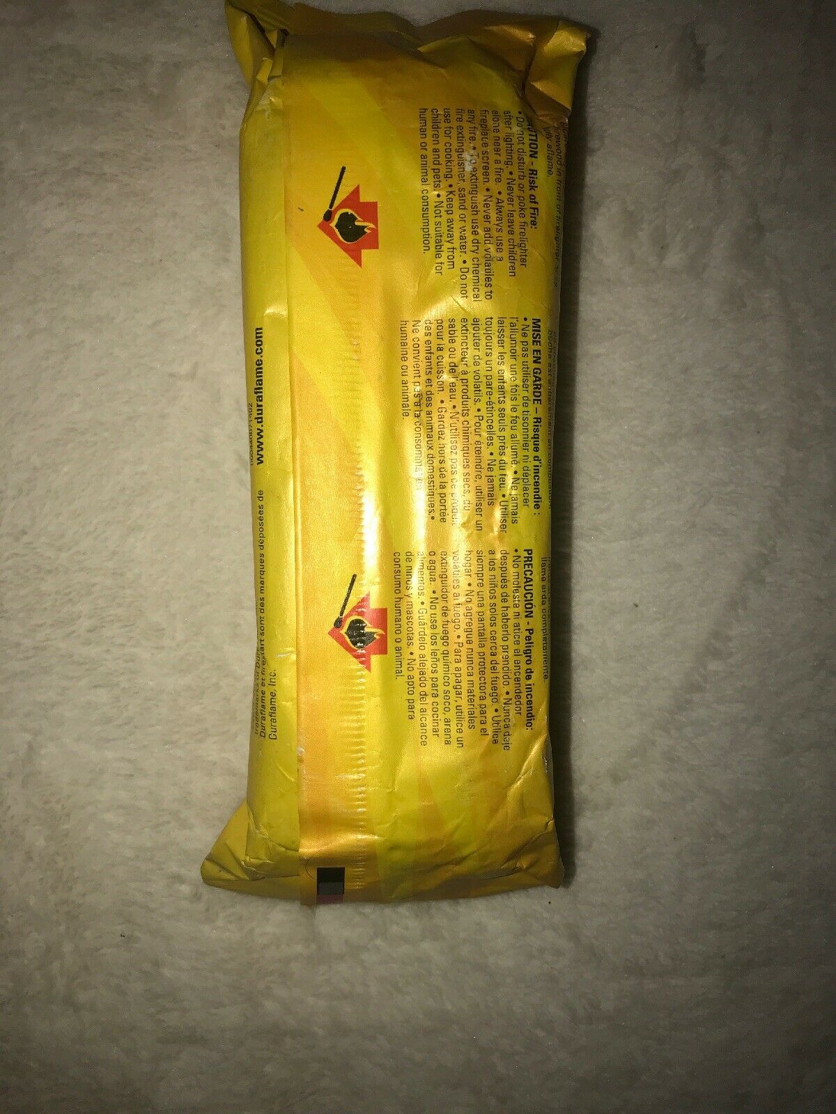 Duraflame Firestart 6oz  Starts Wood Fires Fast 🔥 Firefighter Instructions - Fresh Stock Dated December 2025