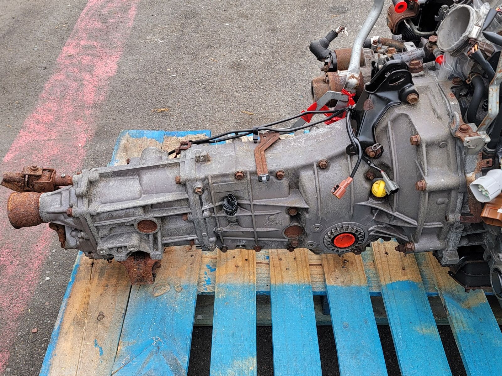 03 04 SUBARU IMPREZA BASE 2.5L SOHC 4CYL 5SPD TRANSMISSION EJ253 P089458R - Fresh Stock Dated December 2025