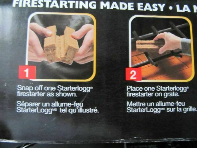 Pine Mountain StarterLogg Select-A-Size- 6 packs of 4 sticks - Fresh Stock Dated December 2025