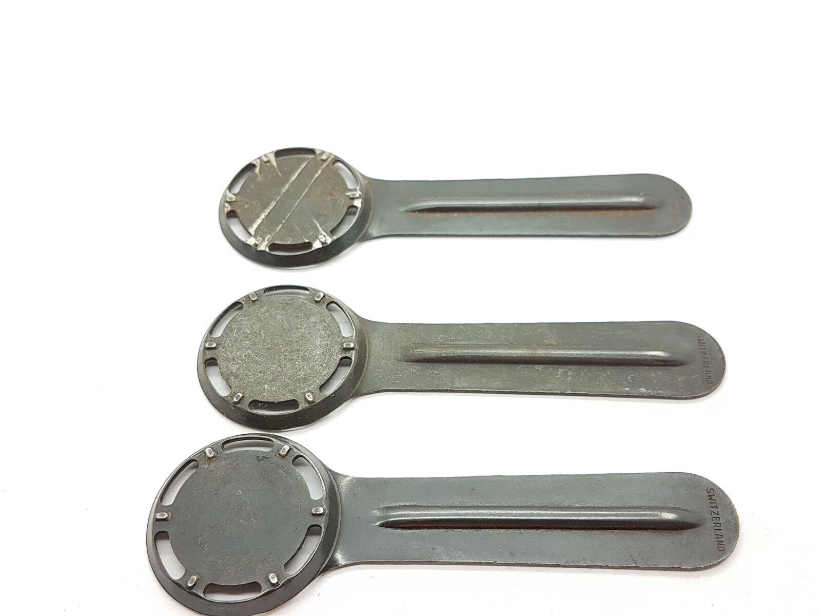 Three Swiss Watch Case Openers Black Color Random Assortment Watch Repair 33P - Fresh Stock Dated December 2025