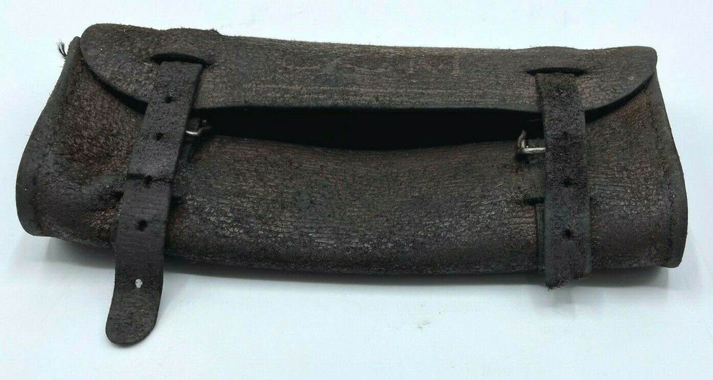 Vintage CCM Leather Bicycle Tool Bag - Fresh Stock Dated December 2025