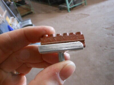 NOS NEW Weinmann Brev Vintage Bicycle Red Brake Pads With Bolt & Nut Qty 4 - Fresh Stock Dated December 2025